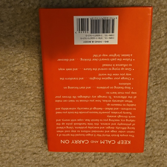 Keep Clam and Carry On book - Picture 2 of 3